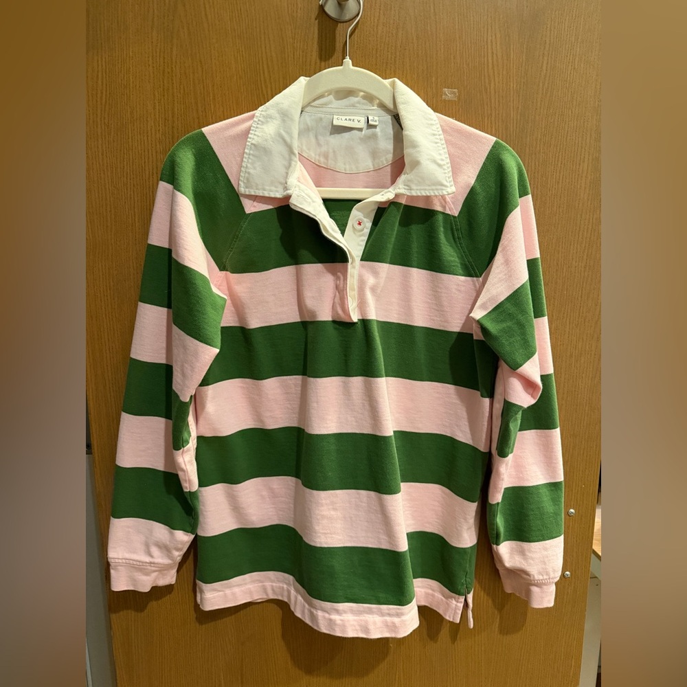 Clare V. Rugby Long Sleeve